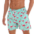 Grüner Flamingo